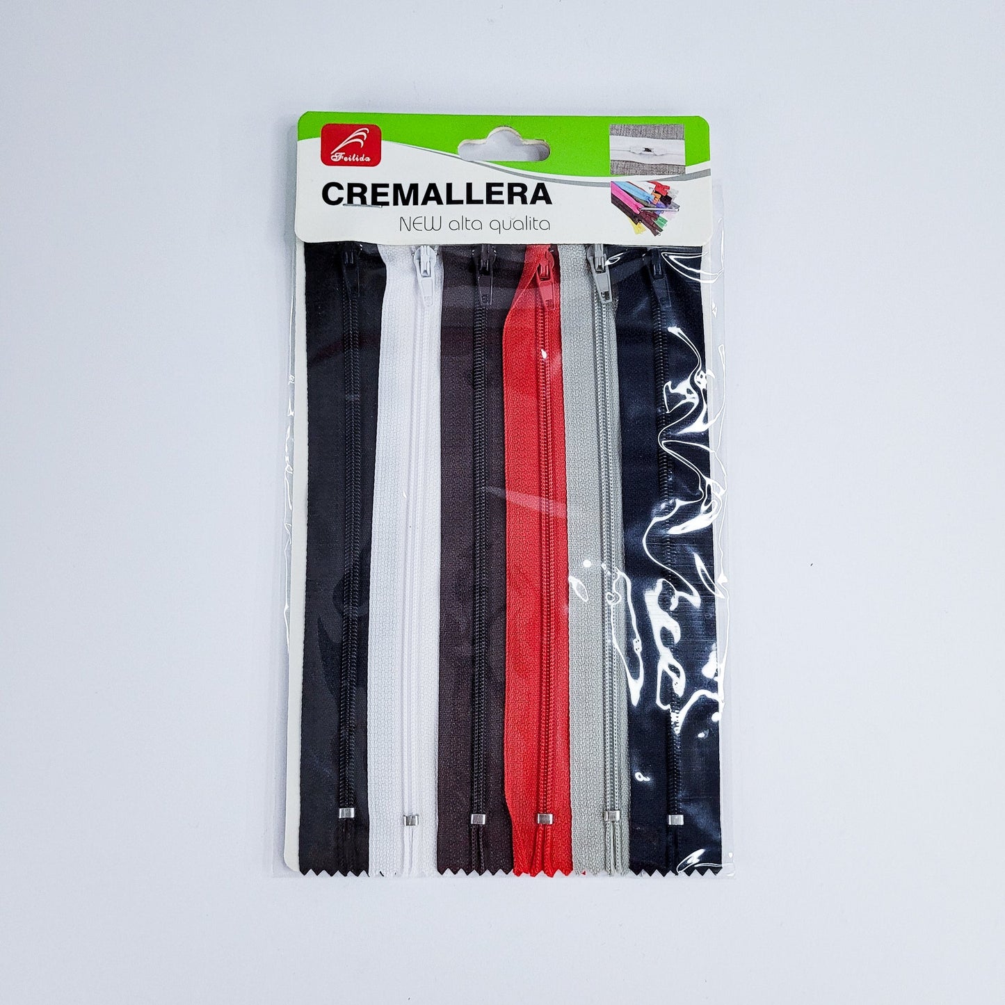Cremallera de nylon 6pcs 07858