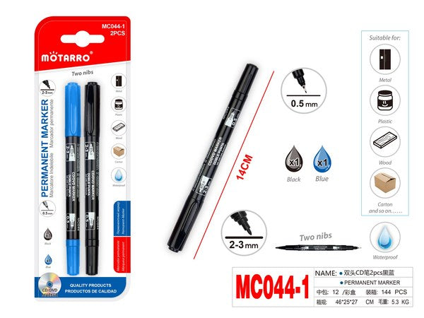 Marcador para cd 2pcs mc044-1