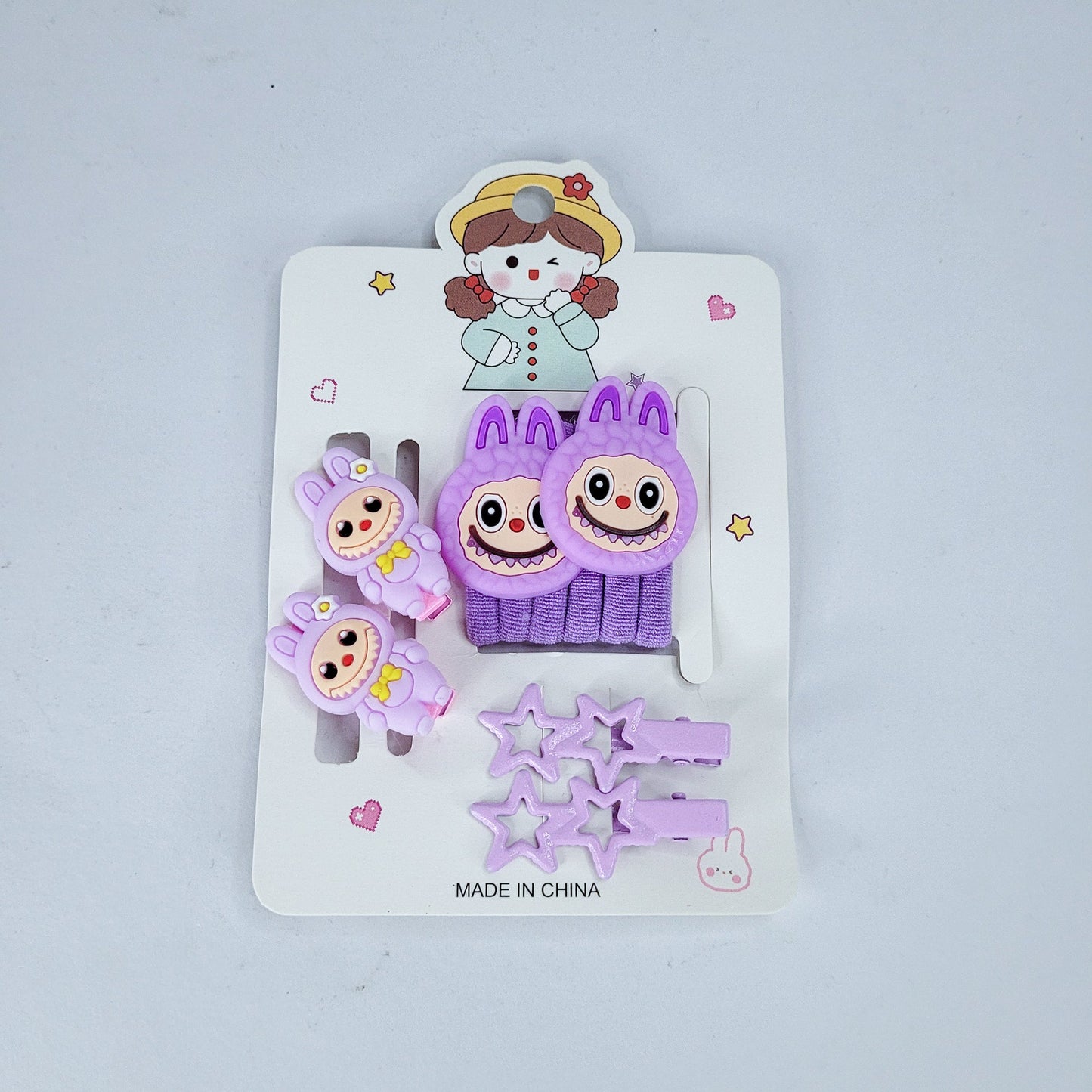 Set de prensas labubu 6pcs