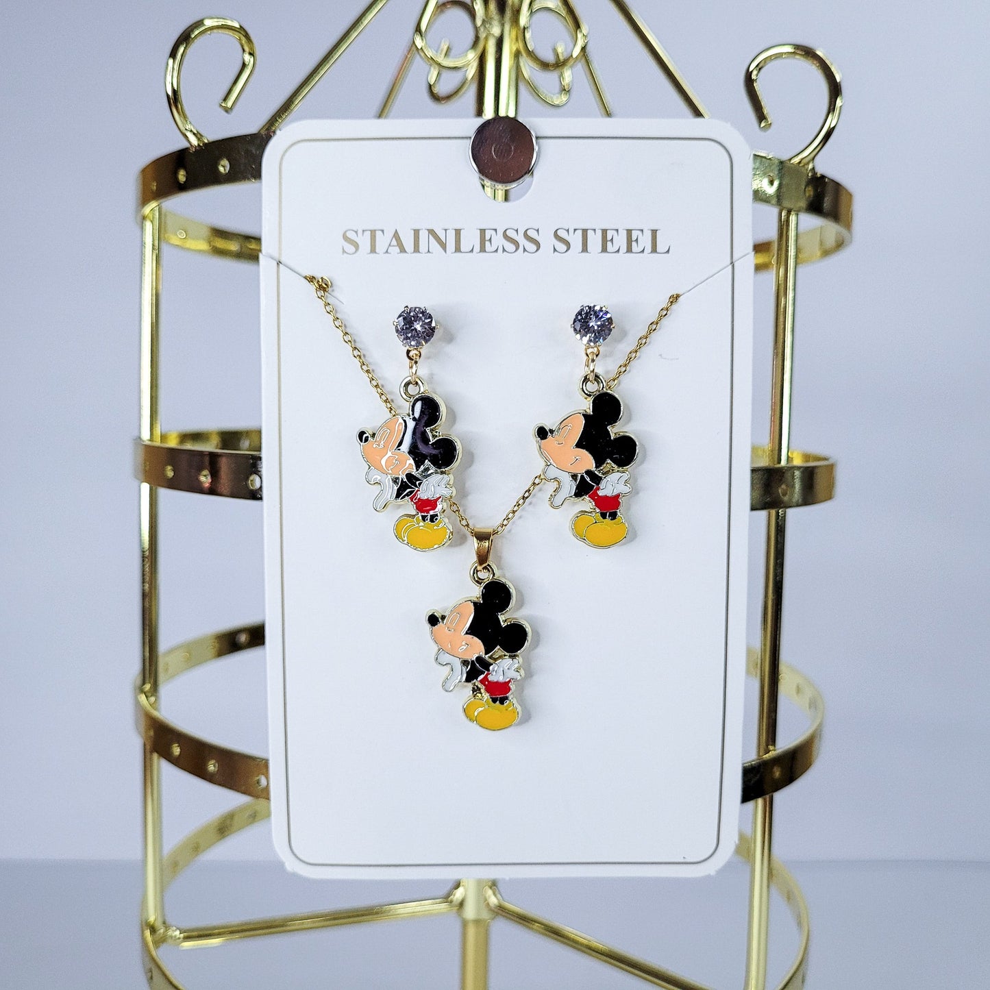 Set de collares acero 2pcs