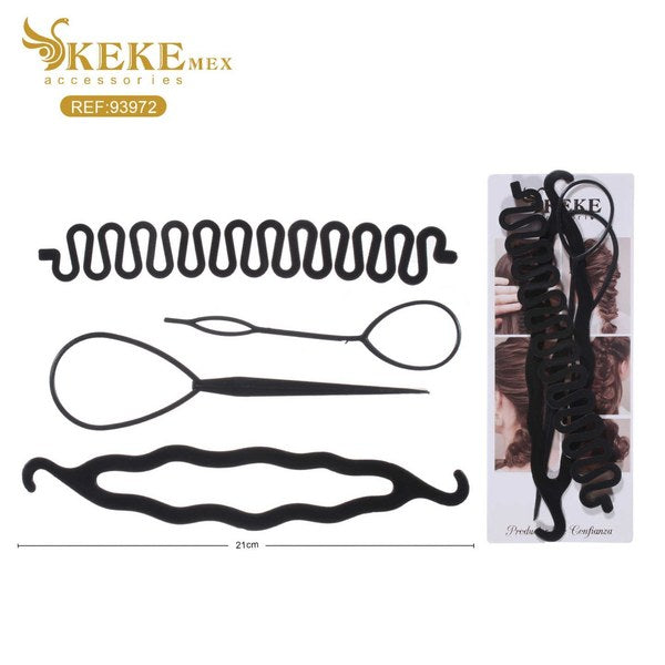 Kit de peinado 4pcs