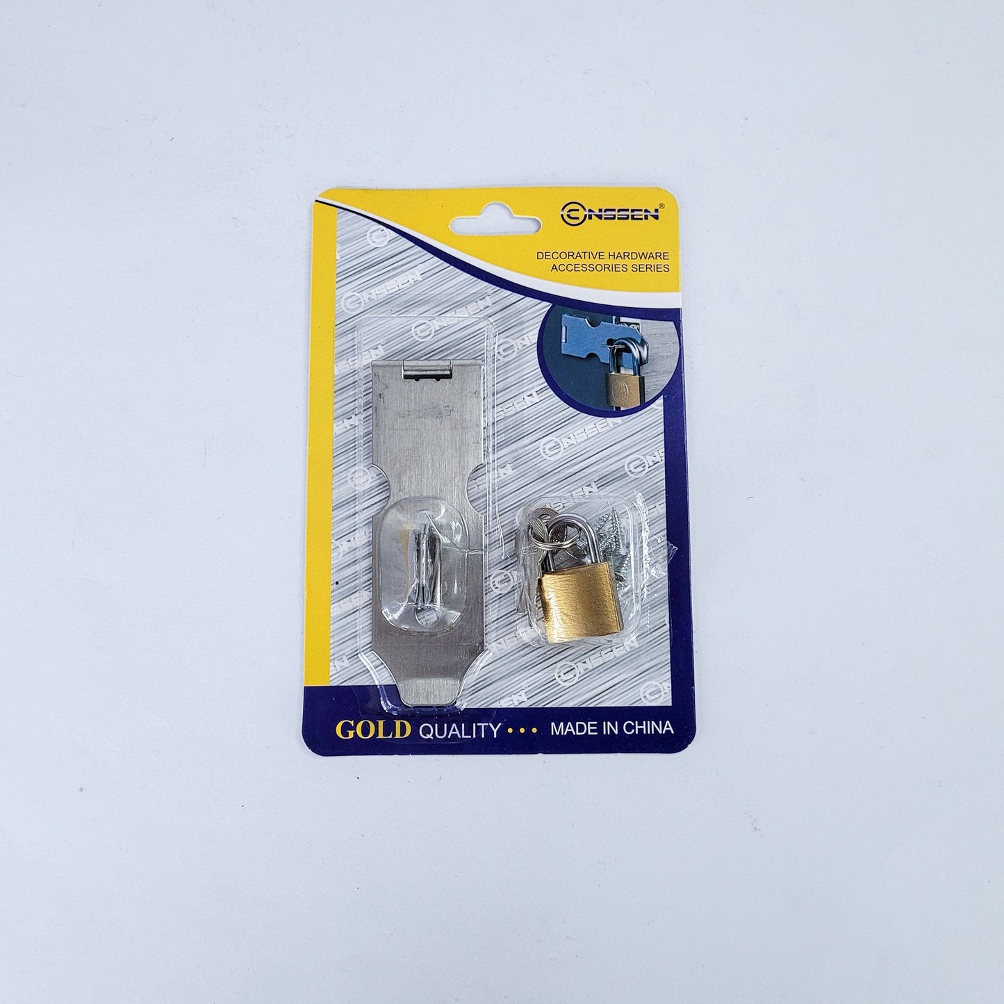 Cerradura en blister 4pulg cj120 15224130-3