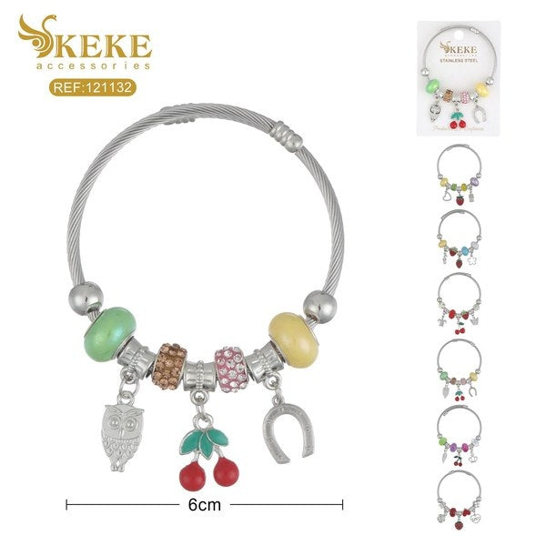 Pulsera de pandpra acero18cm