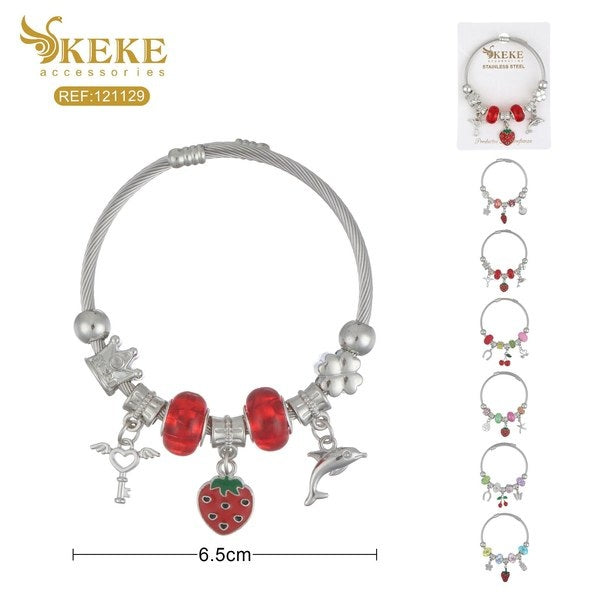 Pulsera de pandpra acero18cm
