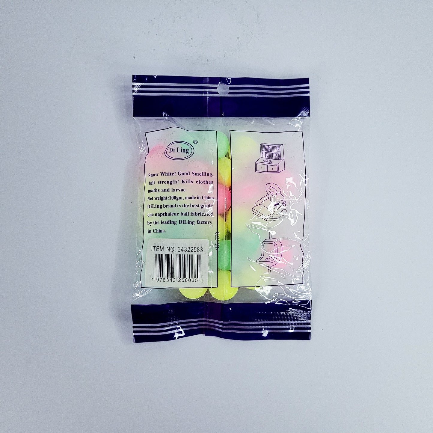 Naftalina de colores cj150 34322583