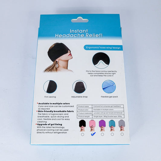 Antifaz para dolor de cabeza