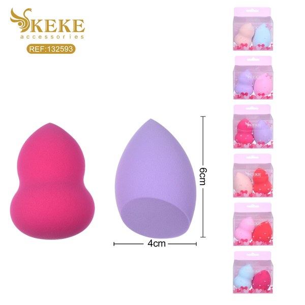 Esponja de maquillaje 2pcs