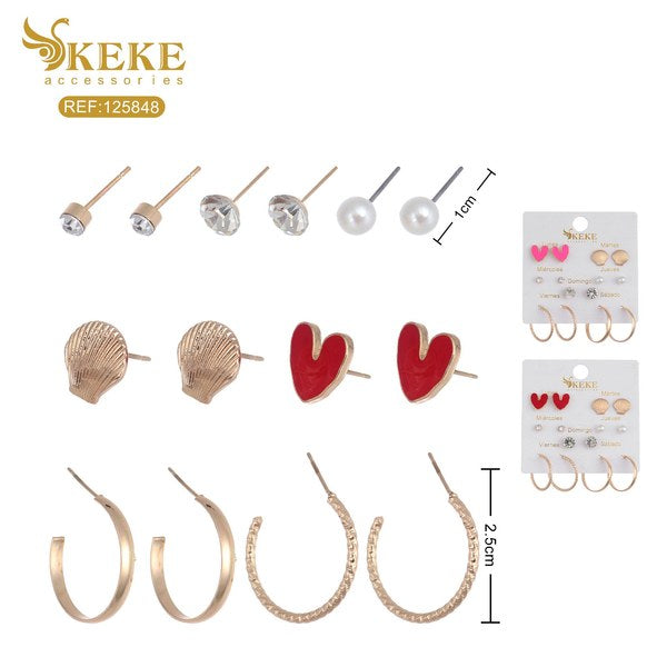 Set de aretes