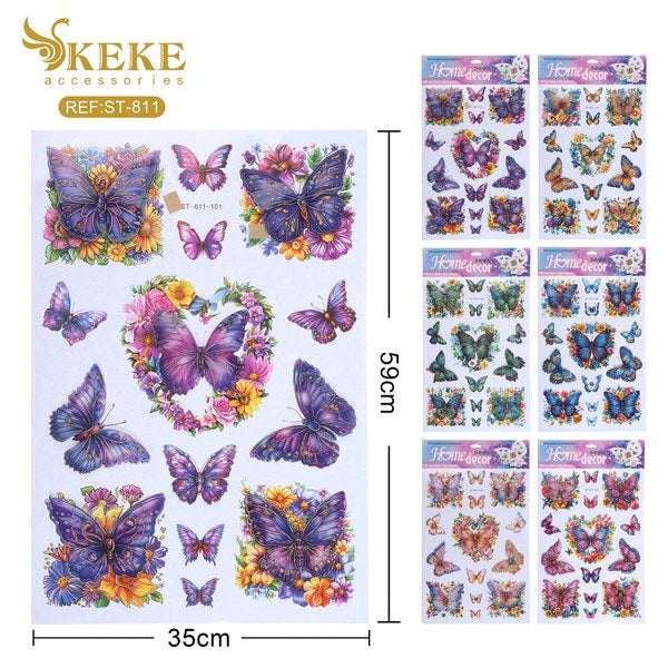 Sticker mariposa