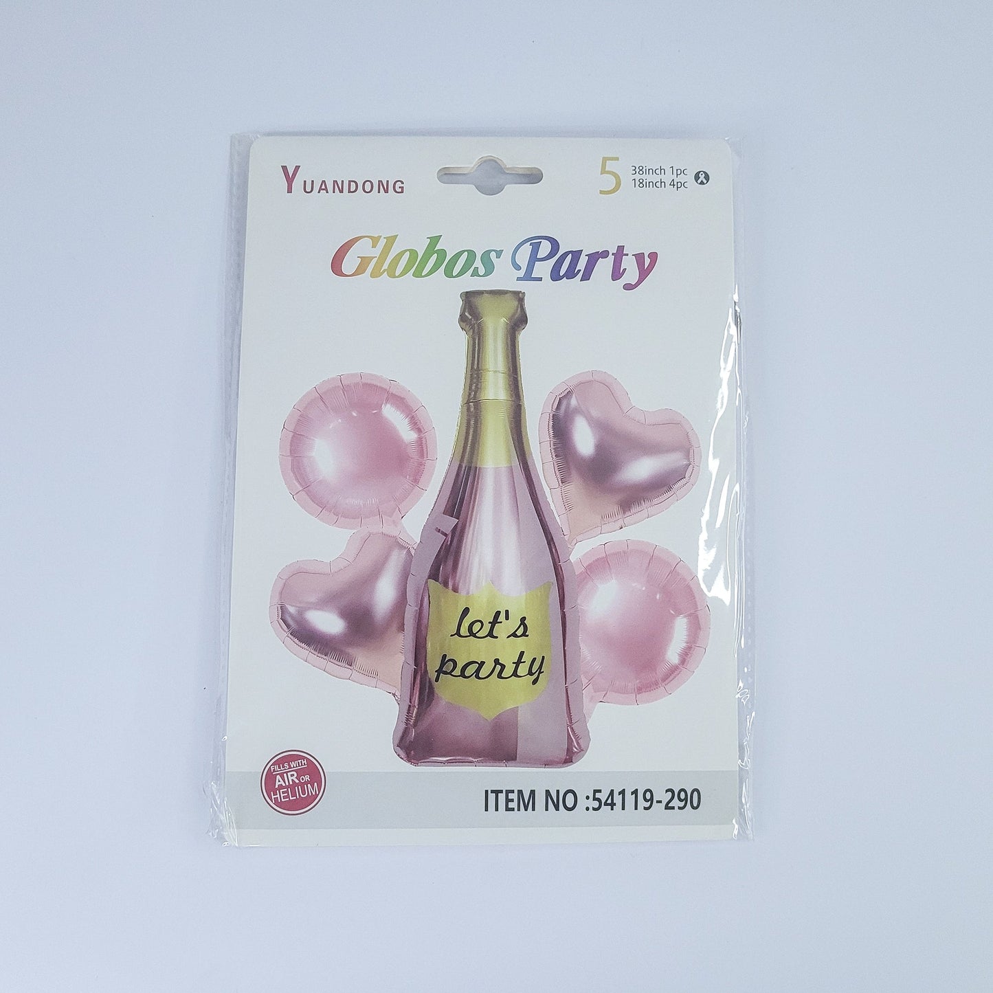 Globos d/botella 54119-290