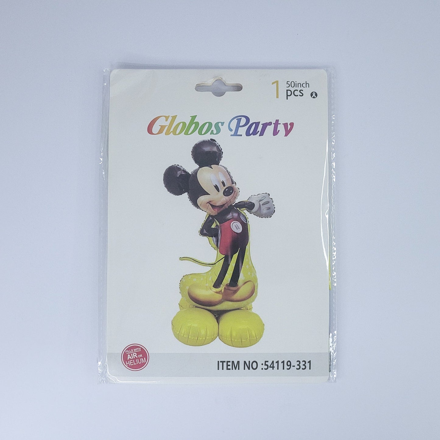 Globos d/micky 1pc 54119-331