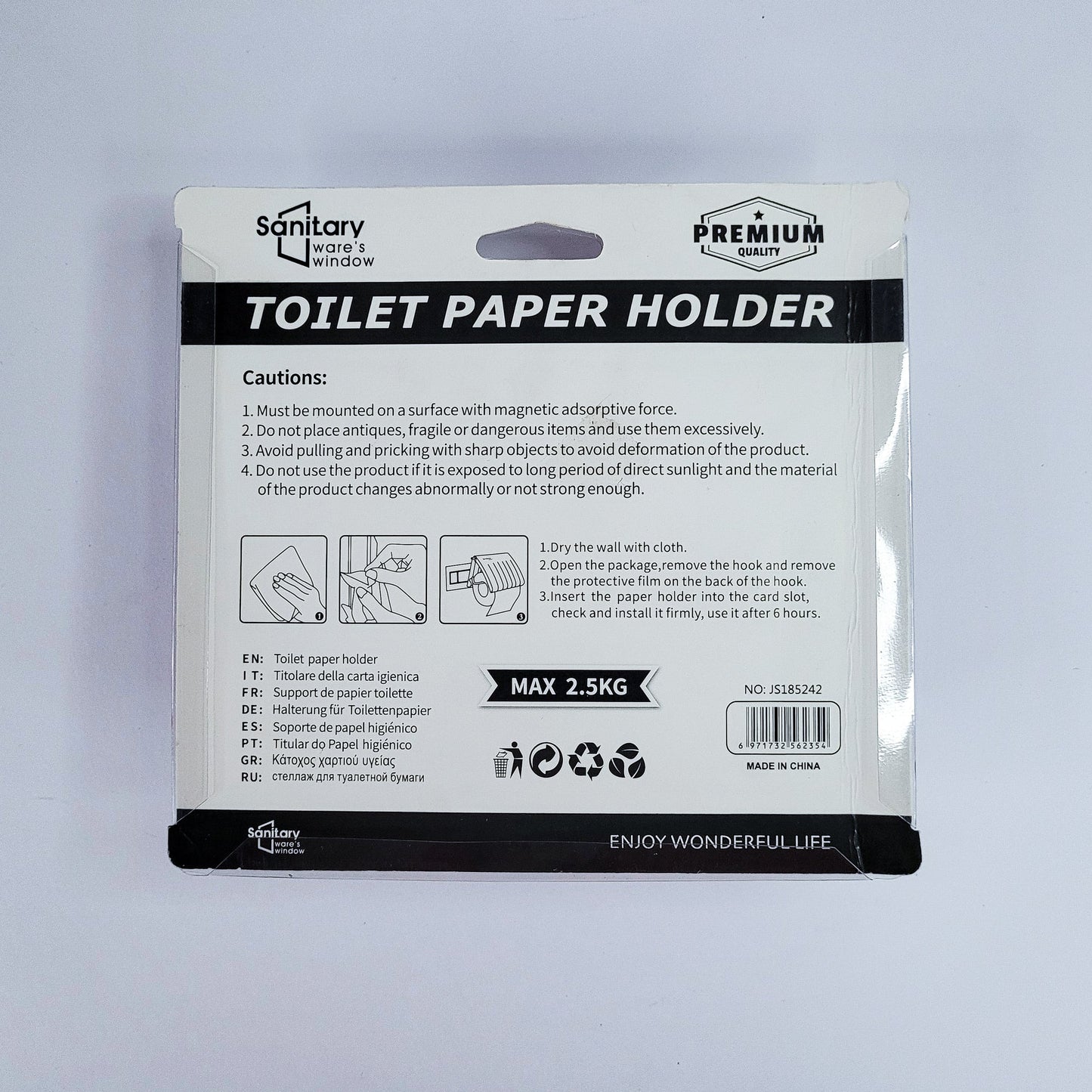 Porta papel higienico