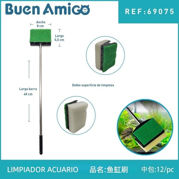Limpiador acuario