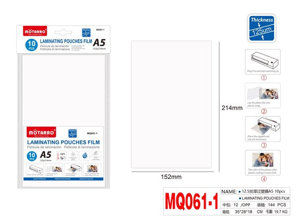 Pelicula de laminacion mq061-1