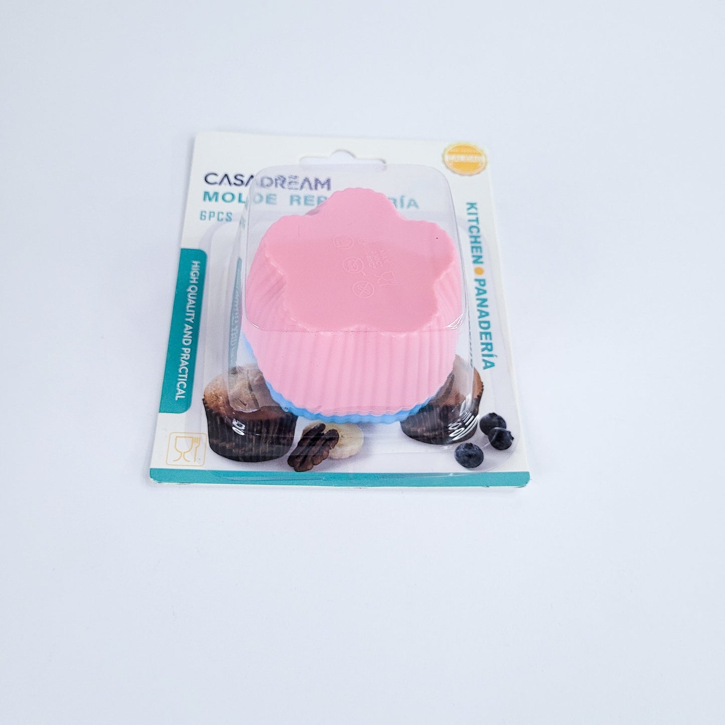 Molde silicona d/flor 6pcs90117-693