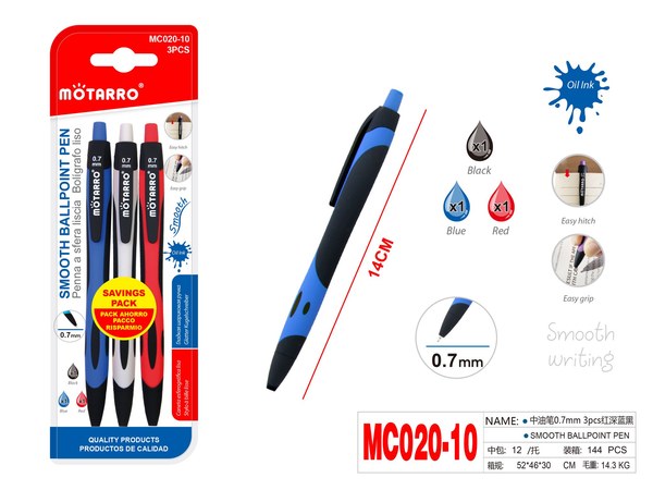 Lapicero 3pcs mc020-10