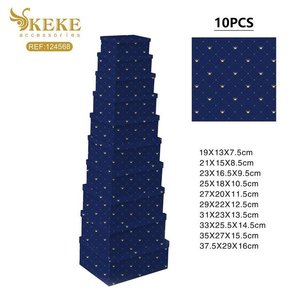 Set de cajas regalos 10pcs