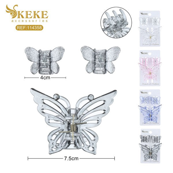Pinzas de mariposa 3pcs