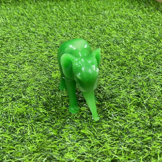 Adorno verde elefante 1pc51298-12
