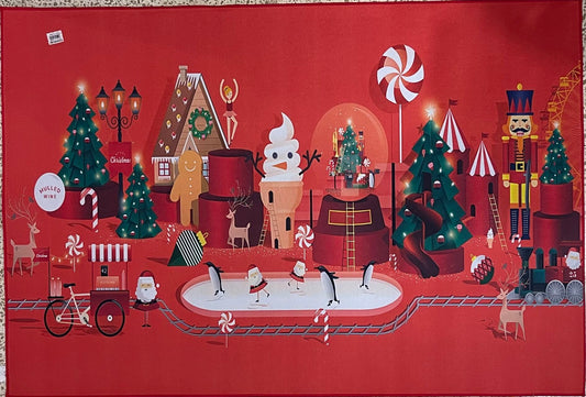 Alfombra navidena 39*58.5 51030-80