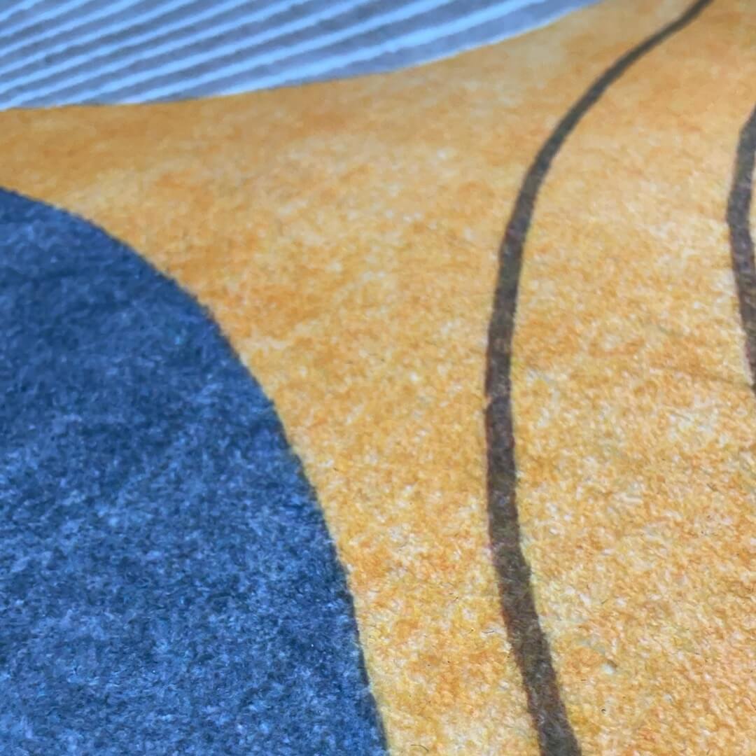 Alfombra redonda 80cm 51247-18 -yd