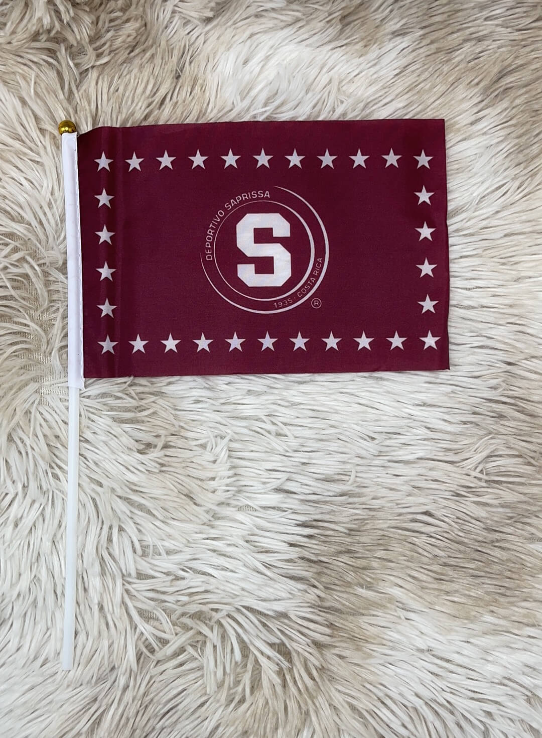 Bandera saprissa 14*21(2500)