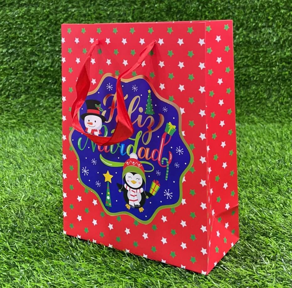Bolsa regalo navidad 17.5x23.5x851153-158