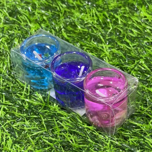 Candela d/geratina colores yestrella 3pcs 51166-21