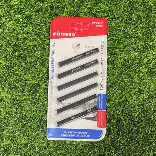 Carbones p/dibujar 6pc mp003-2