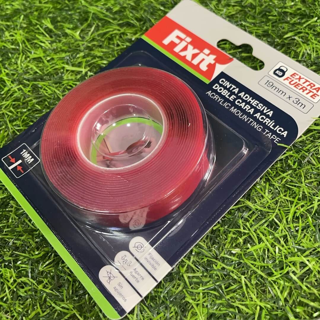Cinta adhesiva doble cara 1pc19mmx3m 80040