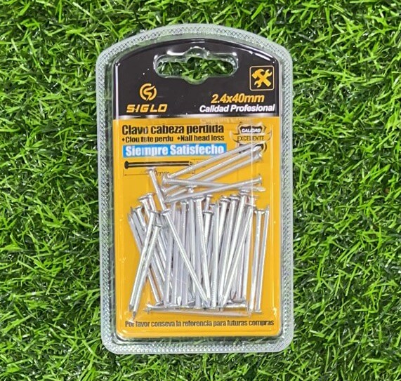 Clavo cabeza perdida 2.4x40mm20559-24