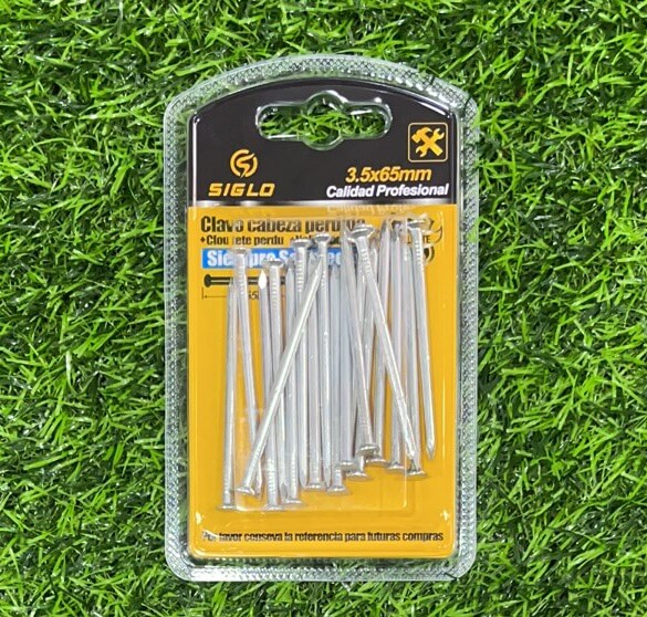 Clavo cabeza perdida 3.5x65mm20559-25