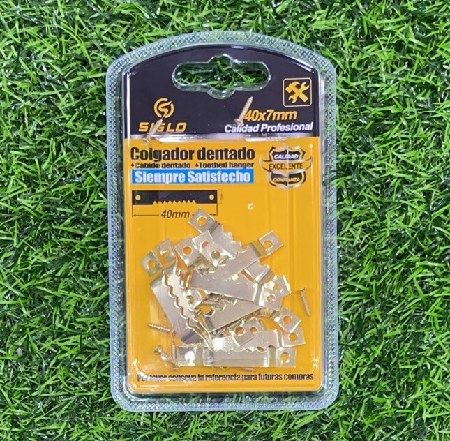 Colgador dentado 40x7mm20559-82