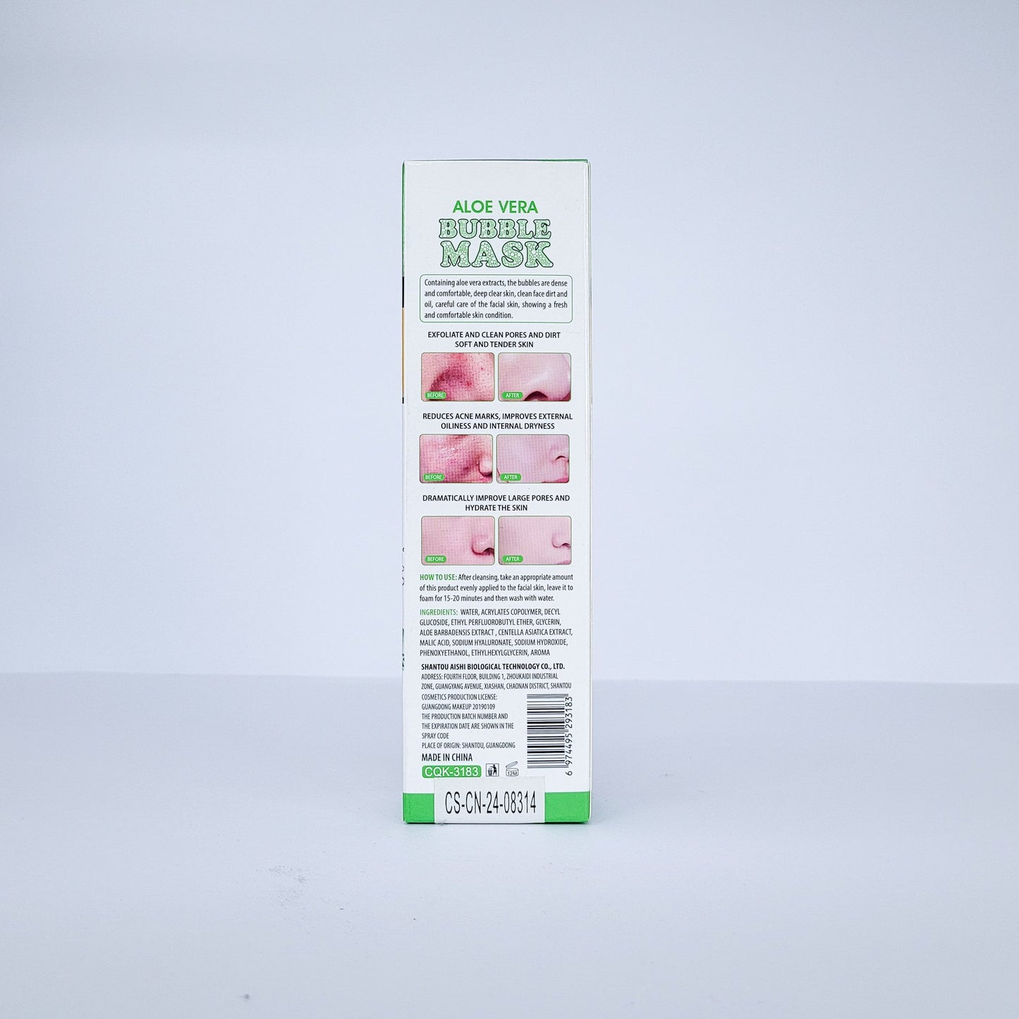 Espuma facial cqk 3183