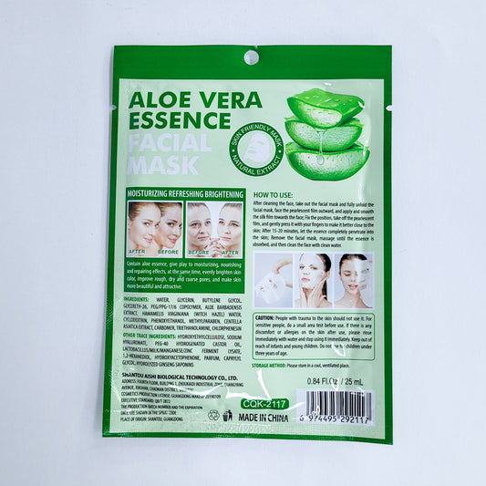 Bolsa mascarilla aloe cqk 2117