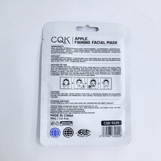 Mascarilla manzana cqk 9229