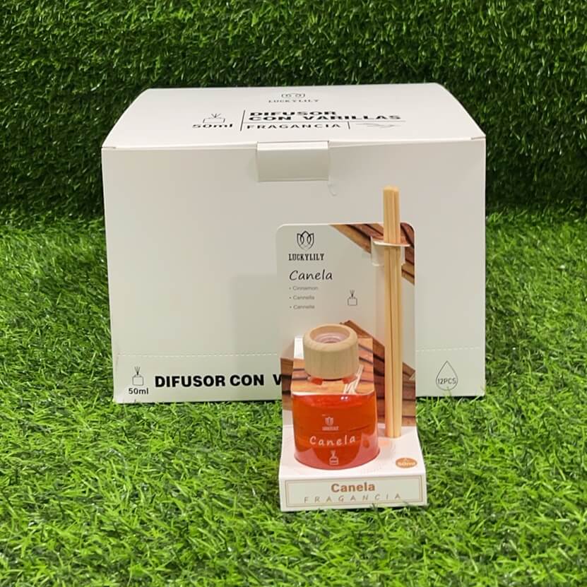 Difusor c/varillas canela 50ml90125-32