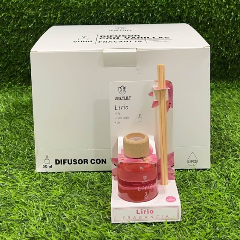 Difusor c/varillas lirio 90125-30