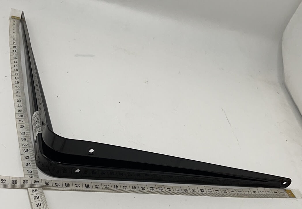 Escuadra negra 12x14x1.0 09165