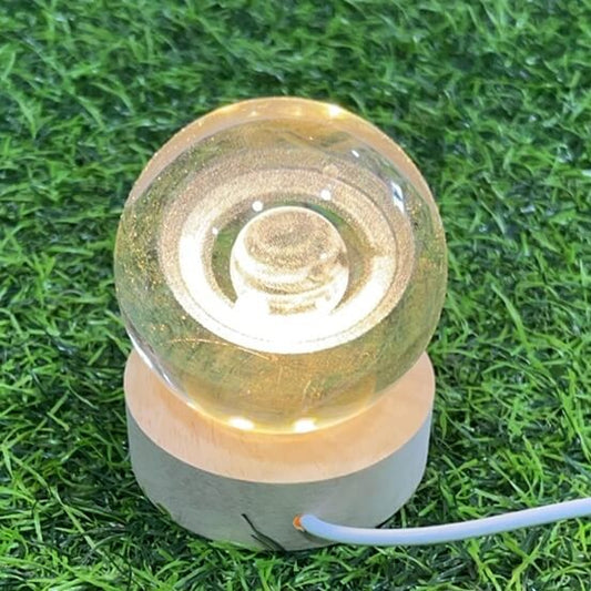 Esfera cristal con luz 6cm90146-371