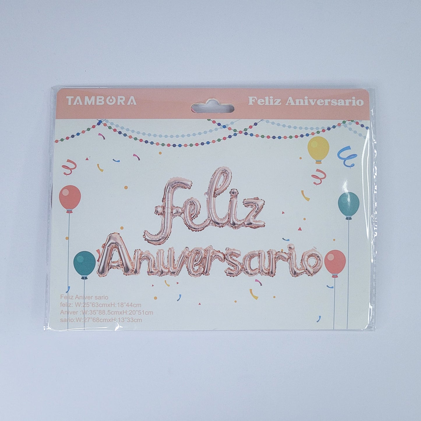 Globo d/feliz aniversario90118-411