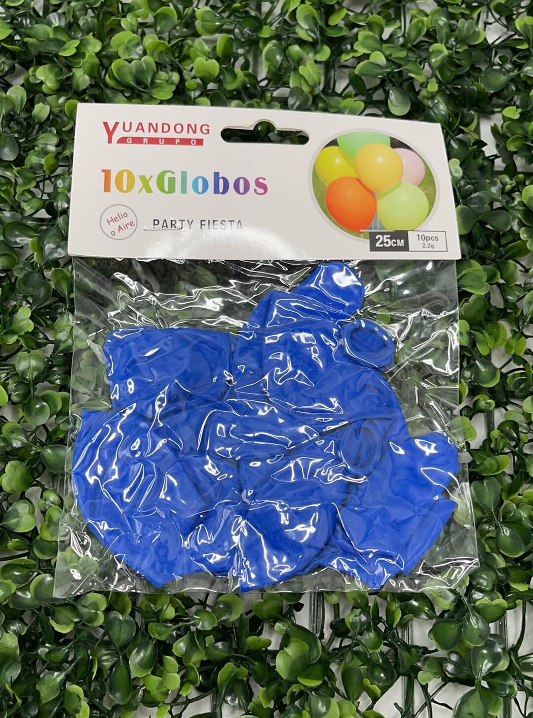 Globo mate azul oscuro 10pcs #102.2g 25cm 51149-16
