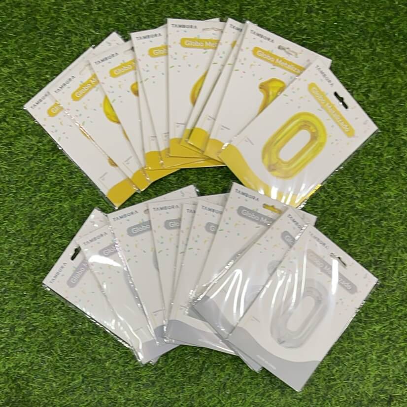 Globo numeral 32 1pc 90118-156