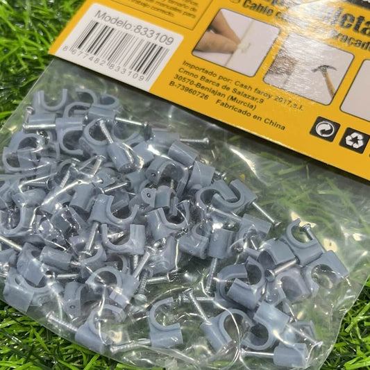 Grapa sujeta cable 5mm 833109