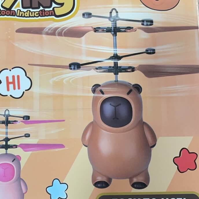 Jug. helicoptero capybara