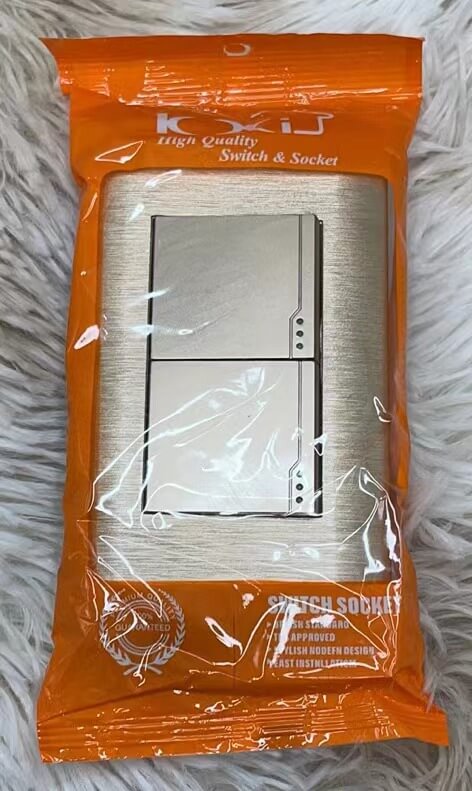 Interruptor de luz 2# dorado51099-14