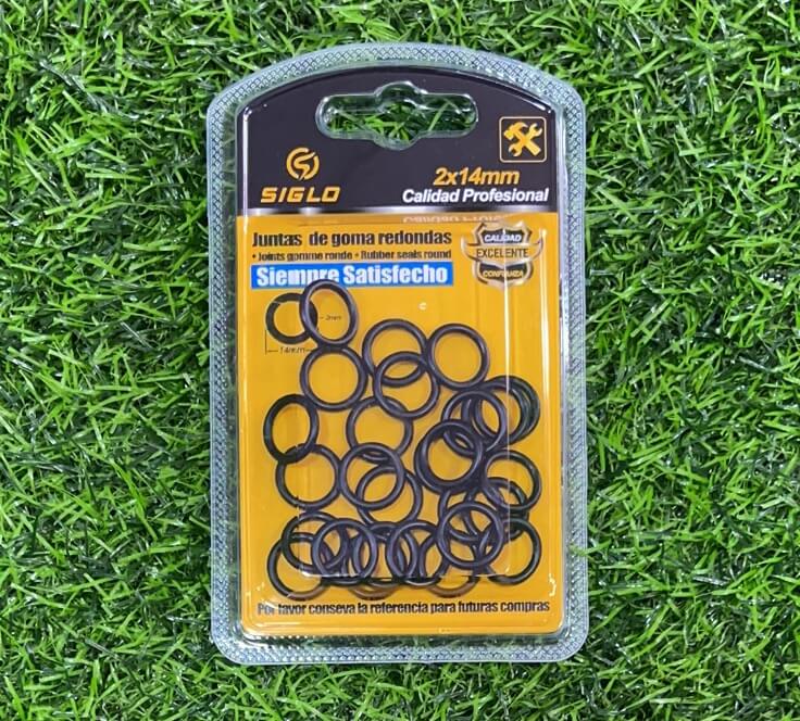 Juntas de goma redondas 2x14mm20559-65