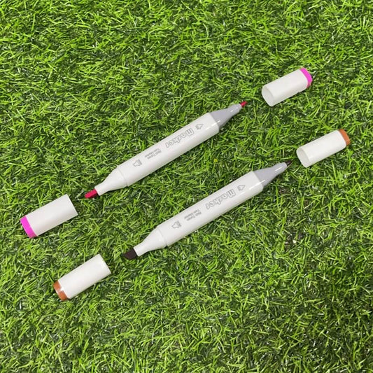 Marcador c/doble punta 48colores mp163-48