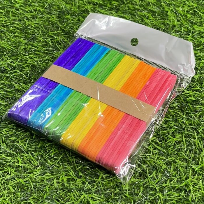 Palito de paleta colores peq50pcs 501148