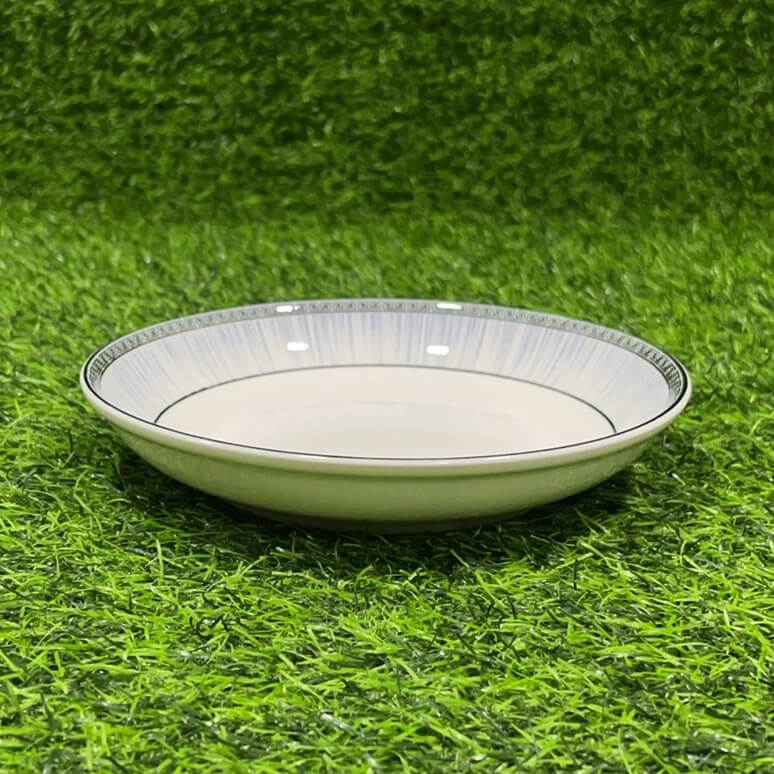 Plato d/celeste y negro 751104-49